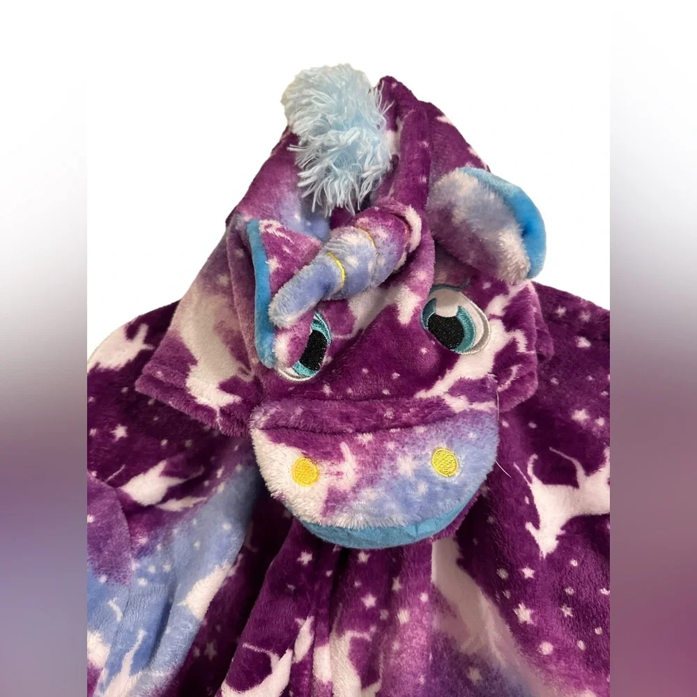 NWOT Purple Unicorn Adult Unisex Onesie Size M - Picture 6 of 6
